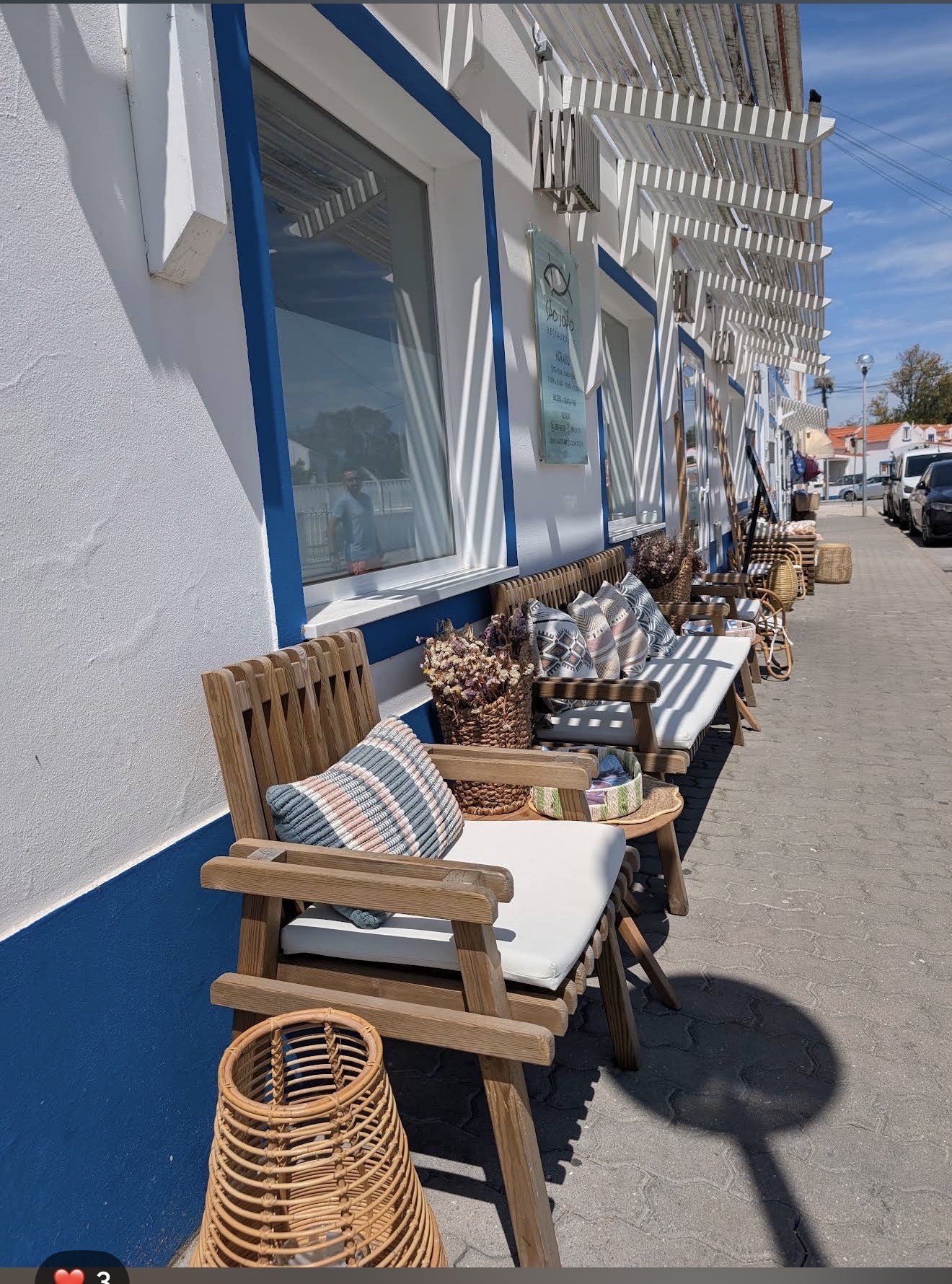 Exterior of Restaurante São João in Comporta